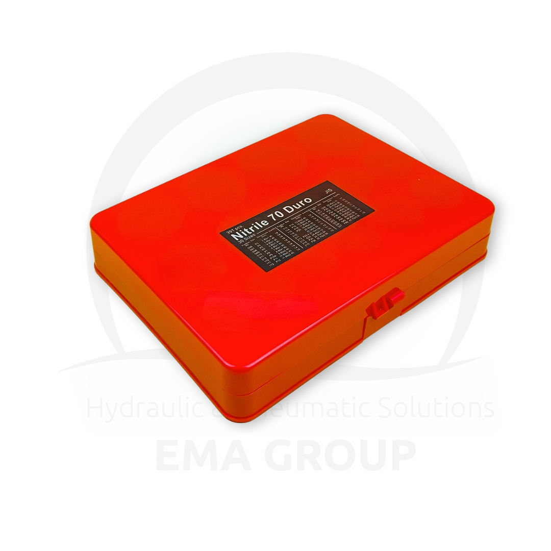 4 O-Ring Kit Red NBR JIS - Image 1